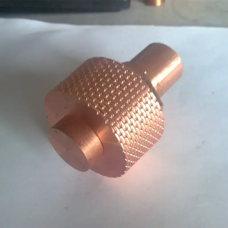 custom copper part